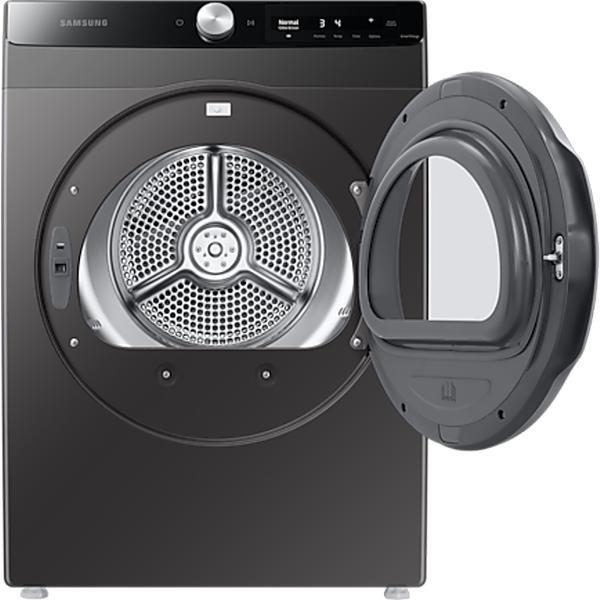 SAMSUNG 4.0 CU. FT. GREY ELECTRIC VENTED DRYER WITH SMART CONTROL - DV25B6900EX/AC