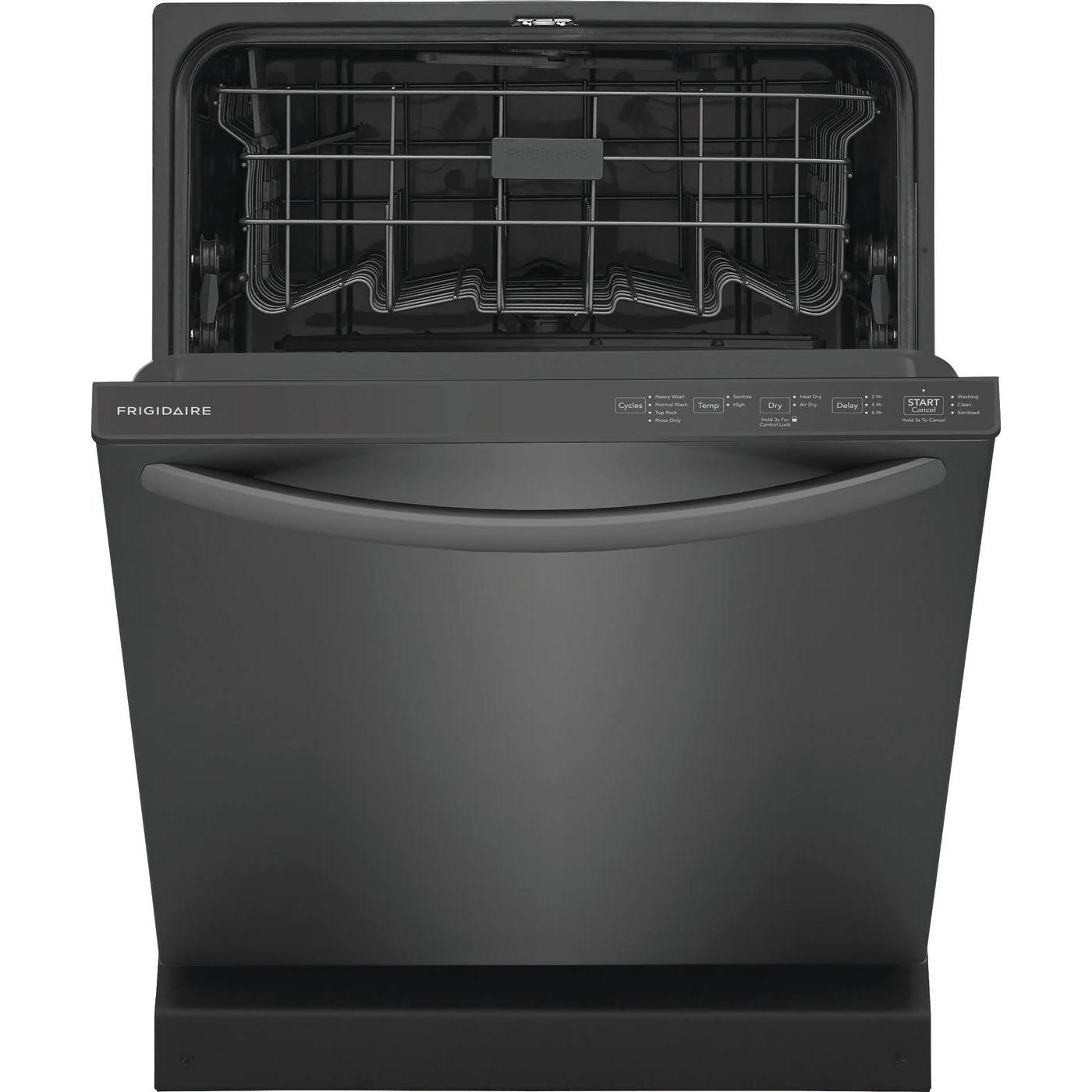 Frigidaire 24" 52 dBA Built-In Top-Control LA-DISHWASHER - Black Stainless Steel - FDPH4316AD