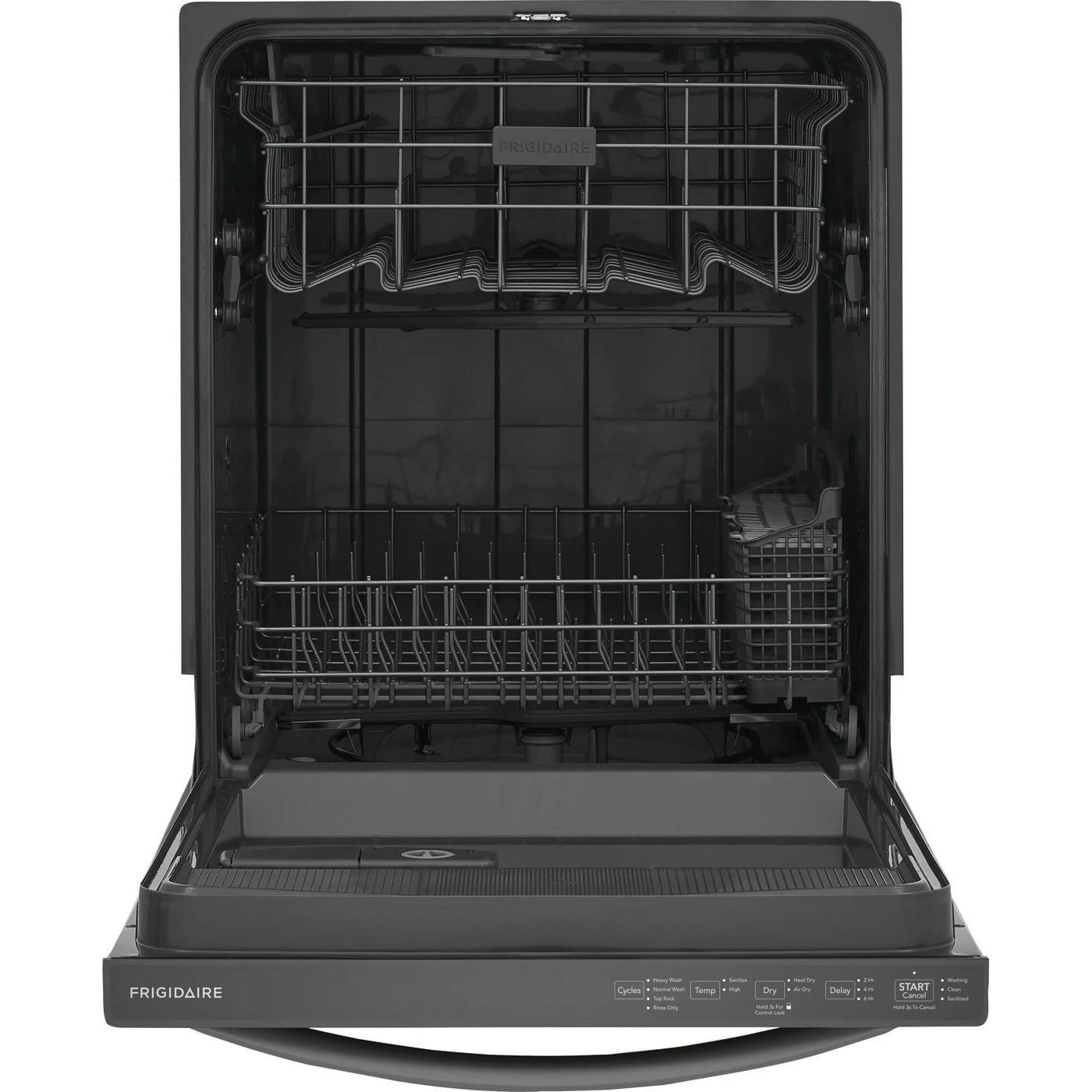 Frigidaire 24" 52 dBA Built-In Top-Control LA-DISHWASHER - Black Stainless Steel - FDPH4316AD