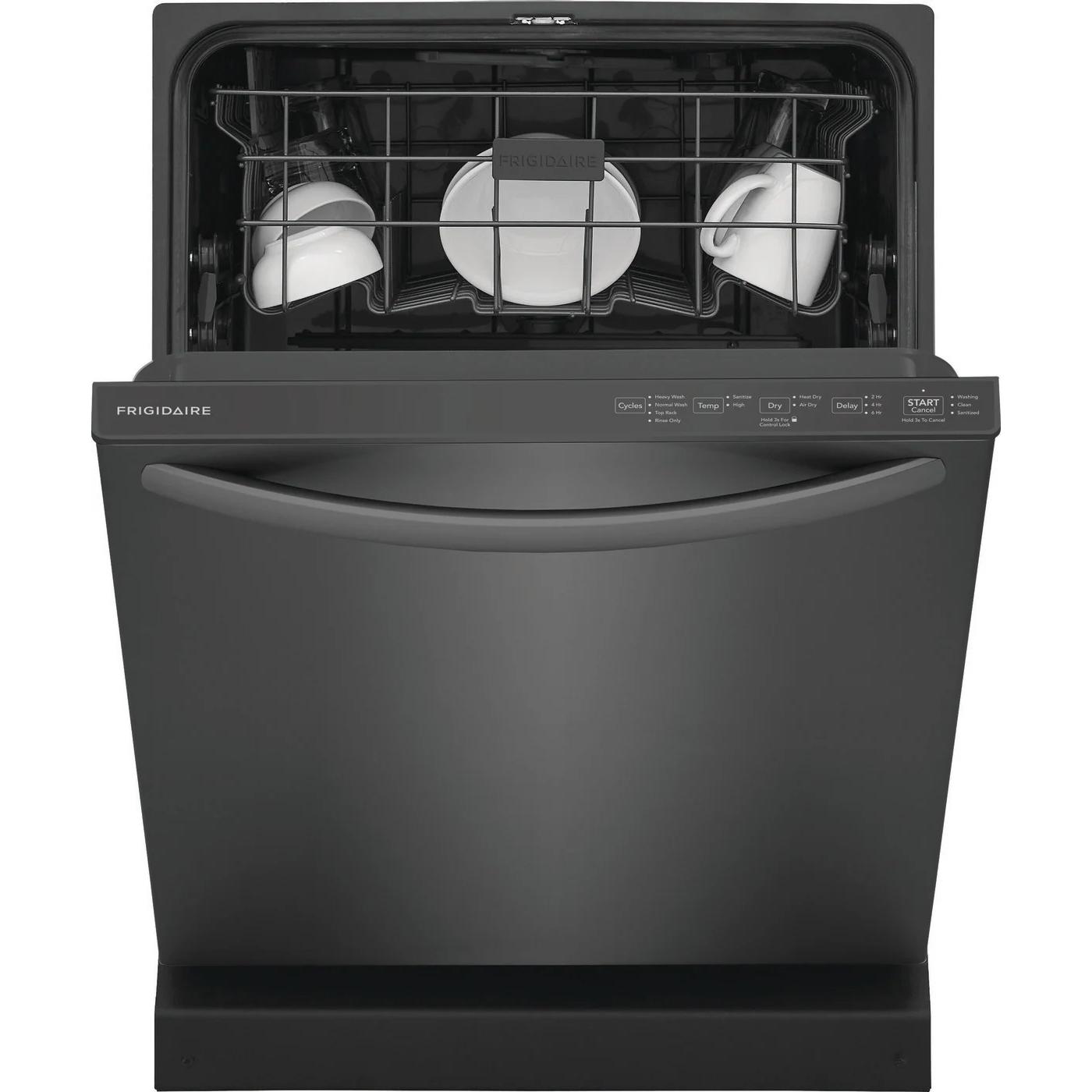 Frigidaire 24" 52 dBA Built-In Top-Control LA-DISHWASHER - Black Stainless Steel - FDPH4316AD