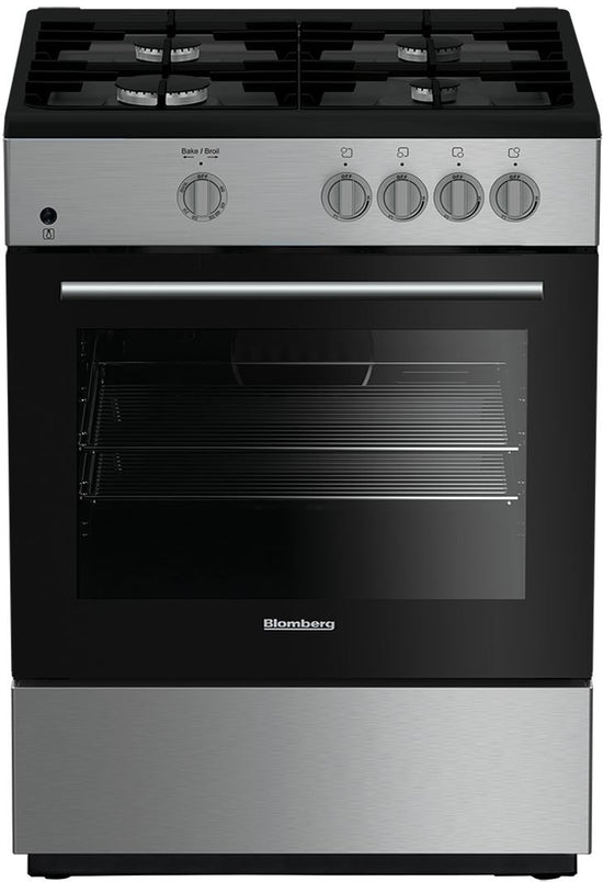Blomberg 24 Inch Freestanding Gas Range with 2.5 cu. ft. Oven - BGR24102SS