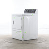Huebsch DR5 Sanitizing Gas Dryer with Steam, White - DR5103WG