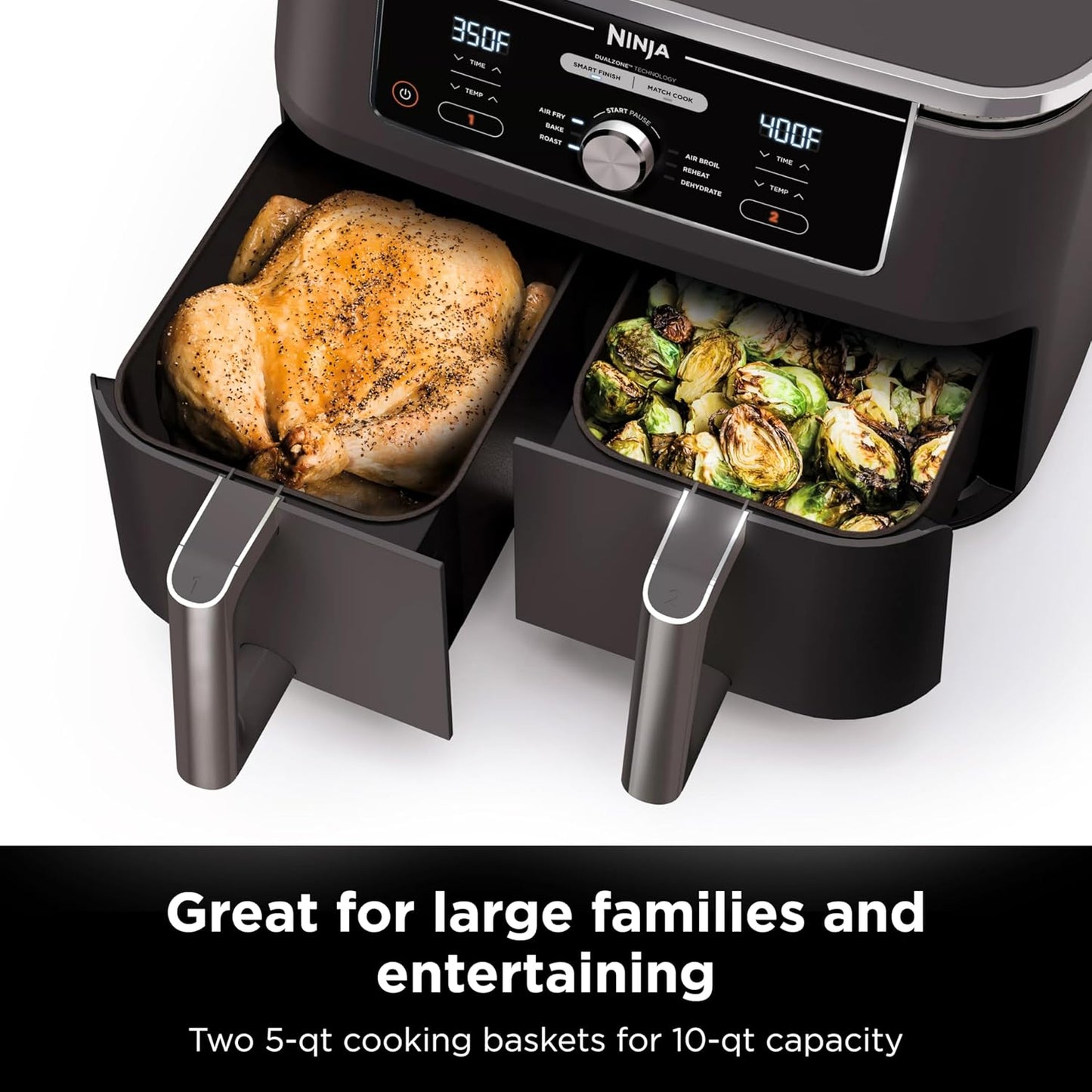 Ninja Foodi 10 Quart 6-in-1 Air Fryer - DZ401