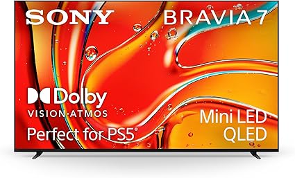 Sony Bravia 7 65" 4K UHD Mini LED Smart Google TV - K- 65XR70