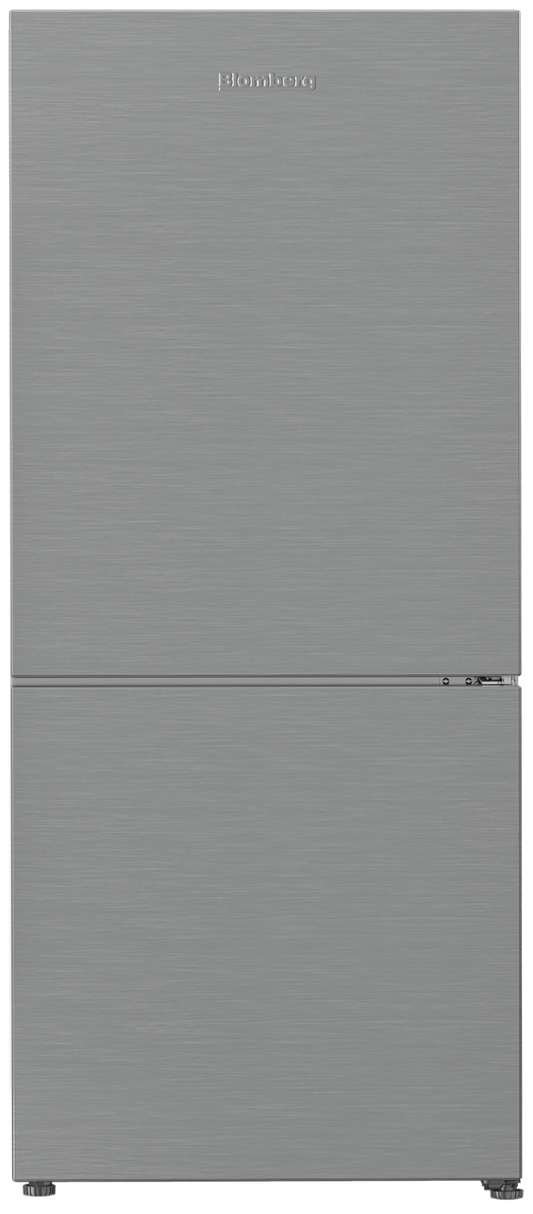Blomberg 30 Inch Counter Depth Bottom-Freezer Refrigerator with 16.1 cu. ft. Capacity, Stainless Steel - BRFB21612SS