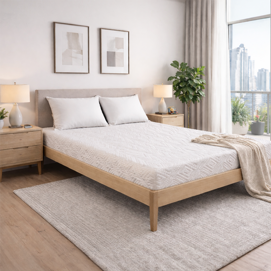 NAMU Bed-In-Box Mattress: Twin 8” Classic – Essential Sustainable Comfort - T-354M