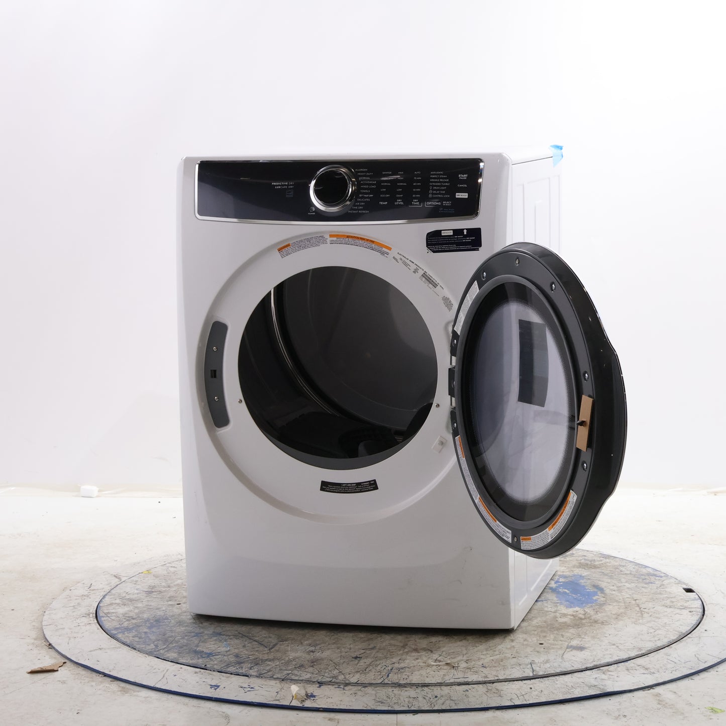 ELECTROLUX 27 INCH GAS DRYER WITH 8.0 CU. FT. CAPACITY, WHITE - ELFG7637AW