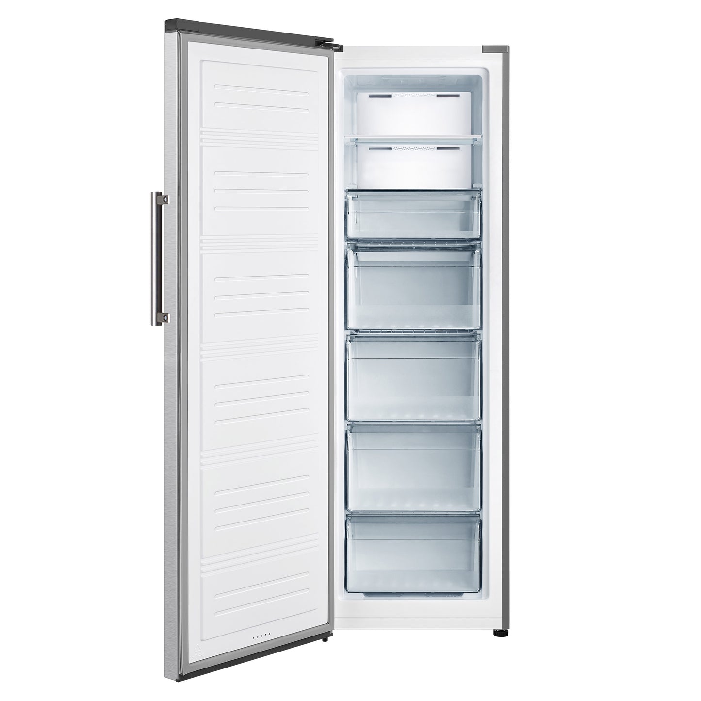 Hisense 10 cu. ft. Convertible Upright Fridge or Freezer, Stainless Steel Look - FV10C7HSE