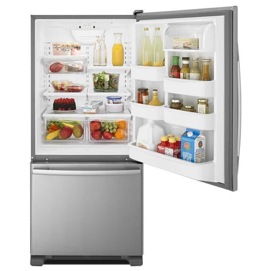 Amana 18 cu. ft. Bottom Freezer Refrigerator, Stainless Steel - ABB1924BRM