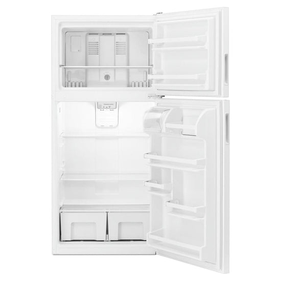Amana 30 Inch Top Freezer Refrigerator, Stainless Steel - ART318FFDS