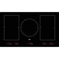Beko 36 Inch Built-In Induction Cooktop with 5 Zones and Touch Control - BCTI36510