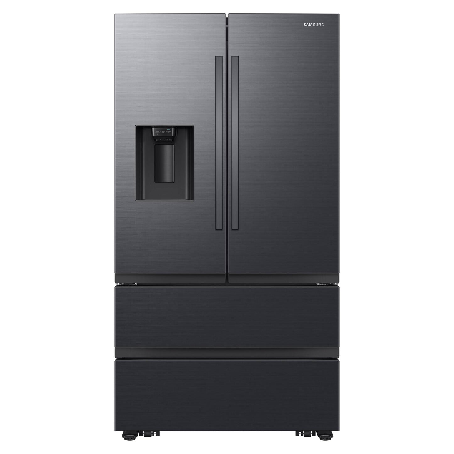 Samsung Mega Capacity 4-Door French Door Refrigerator in Matte Black Steel - RF31CG7400MTAA