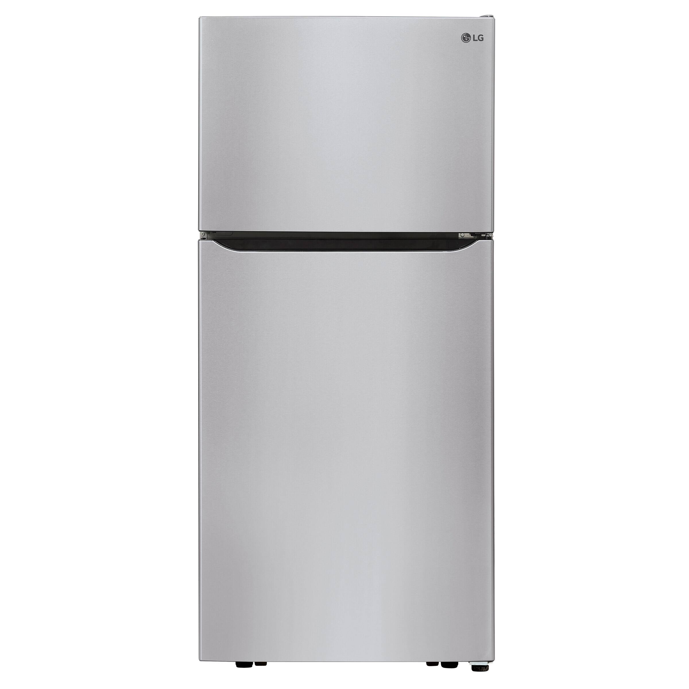 LG 30 Inch Top Freezer Refrigerator, Stainless Steel - LTCS20020S