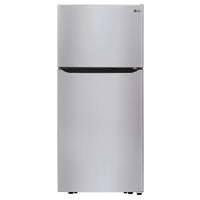 LG 30 in. Top Freezer Refrigerator with 20.2 cu. ft. Capacity, Stainless Steel - LTCS20020S