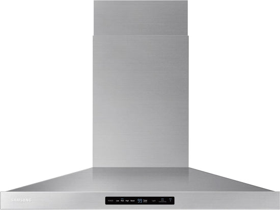 Samsung 36 Inch Smart Wall Mount Chimney Range Hood, Stainless Steel - NK36K7000WS