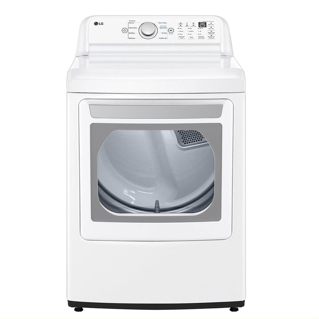 LG 7.3 CU. FT. WHITE ELECTRIC DRYER WITH SENSOR DRY SYSTEM - DLE7150W