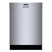 Bosch 300 Series 24 Inch Smart Built-In Dishwasher with Home Connect, 46 dBA - SHE53B75UC