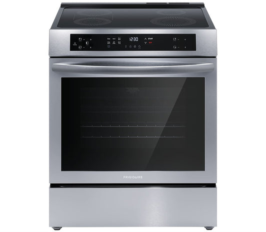 FRIGIDAIRE 30 IN. 5.3 CU. FT. STAINLESS STEEL SLIDE-IN INDUCTION RANGE WITH CONVECTION BAKE - FCFI308CAS