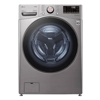 LG 5.2 cu. ft. Smart Front Load Washer with AI and Wi-Fi, Graphite Steel - WM3850HVA