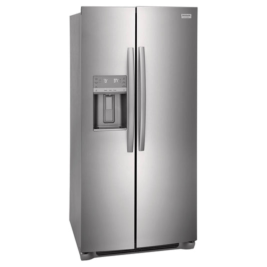 FRIGIDAIRE GALLERY 33 IN. 22.2 CU. FT. STAINLESS STEEL SIDE-BY-SIDE REFRIGERATOR - GRSS2352AF