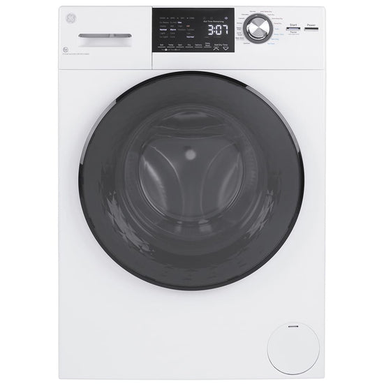 GE 2.4 cu. ft. Ventless All-in-One Washer Dryer Combo, White - GFQ14ESSNWW