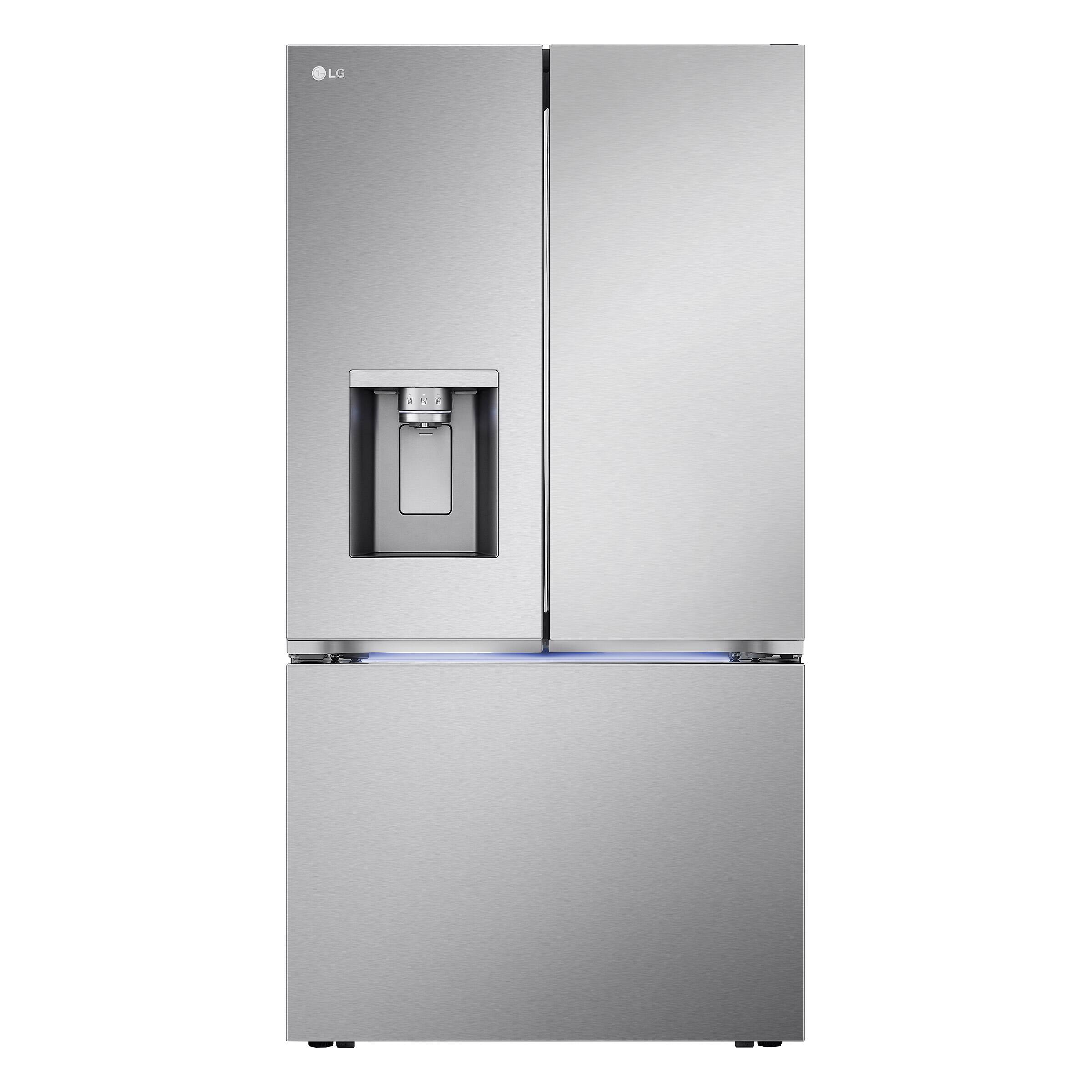 LG 36 Inch French-Door Counter-Depth MAX Refrigerator, Stainless Steel - LRYXC2606S