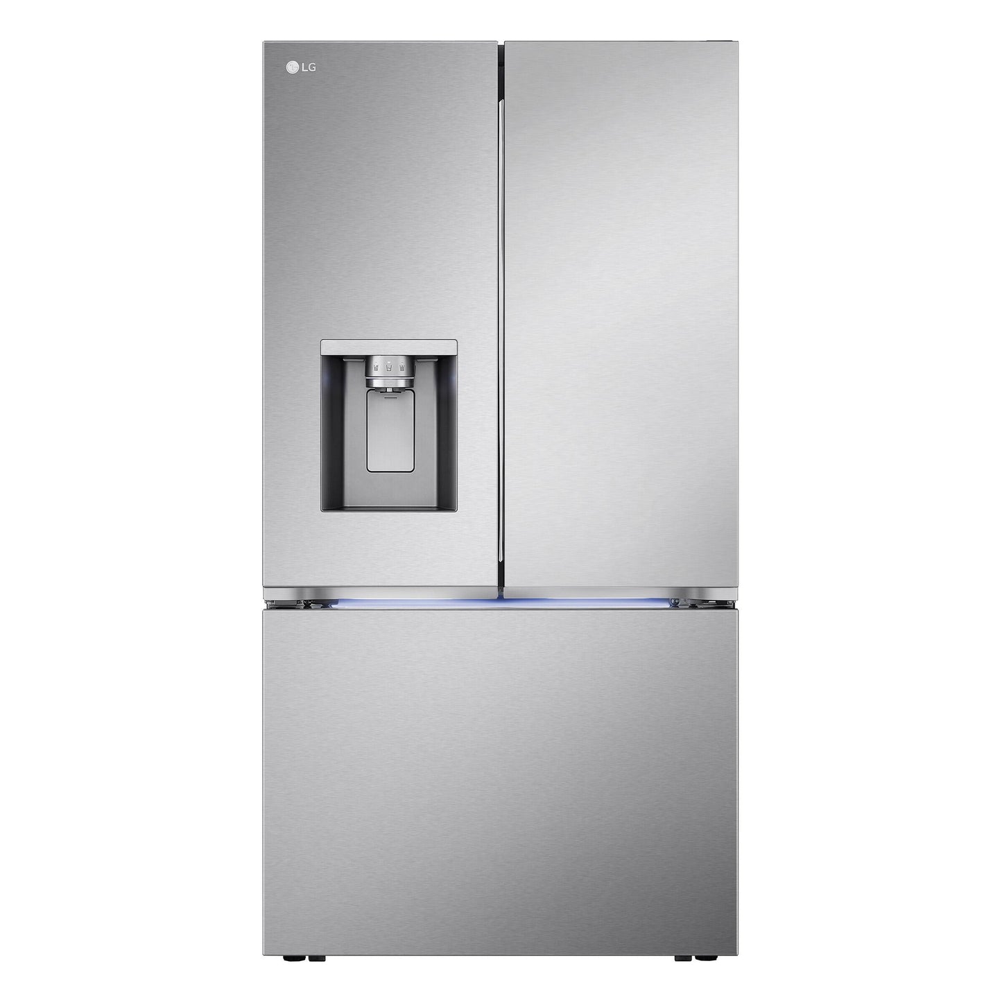 LG 36 Inch French-Door Counter-Depth MAX Refrigerator, Stainless Steel - LRYXC2606S