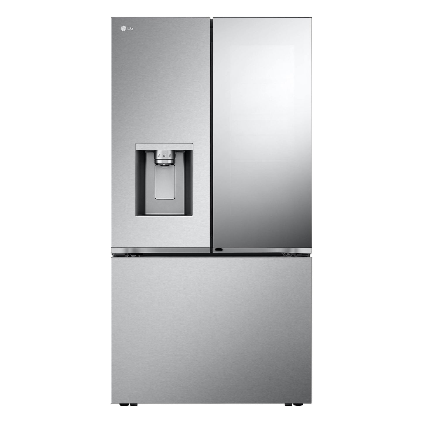 LG 36 Inch Counter-Depth MAX™ Smart French Door Refrigerator - LRYKC2606S