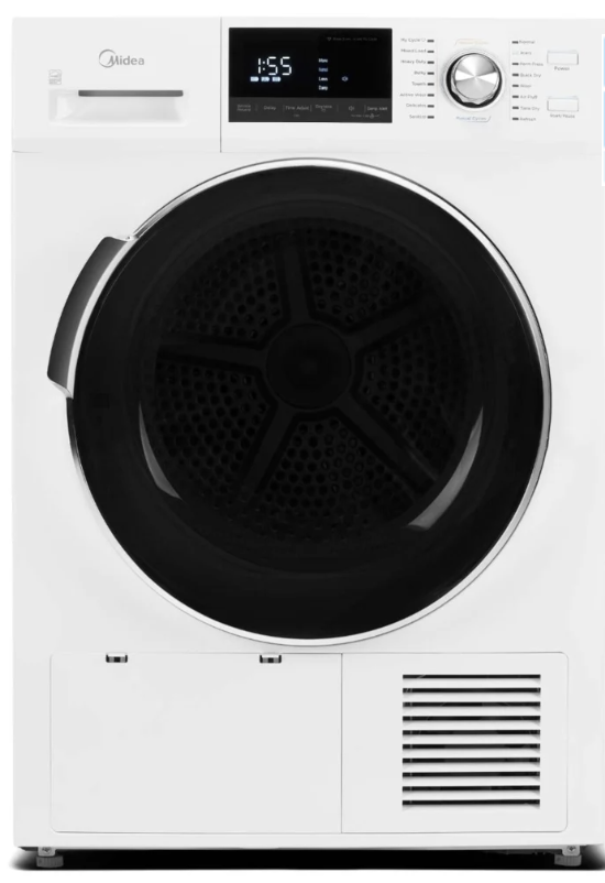 Midea 4.4 Cu. Ft. Stackable Ventless Heat Pump Dryer - MLE27N5AWWC