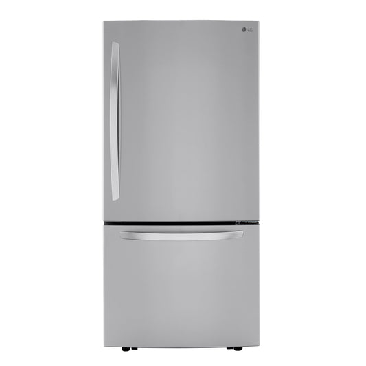 LG 33 IN. 26 CU. FT. SMUDGE-RESISTANT STAINLESS STEEL TWO-DOOR BOTTOM FREEZER DRAWER REFRIGERATOR - LRDCS2603S