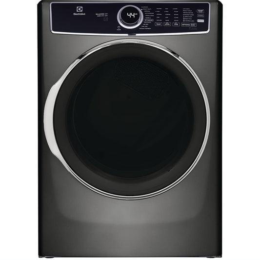 ELECTROLUX 6 SERIES 8.0 CU FT. ELECTRIC DRYER WITH STEAM CLEAN - ELFE763CAT