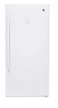 GE 14.1 cu. ft. Frost Free Upright Freezer, White - FUF14DLRWW