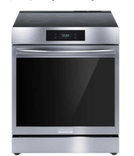 FRIGIDAIRE GALLERY 30-INCH SLIDE-IN INDUCTION RANGE WITH TOTAL CONVECTION STEAM AND SELF CLEAN IN SMUDGE-PROOF STAINLESS - GCFI306CBF