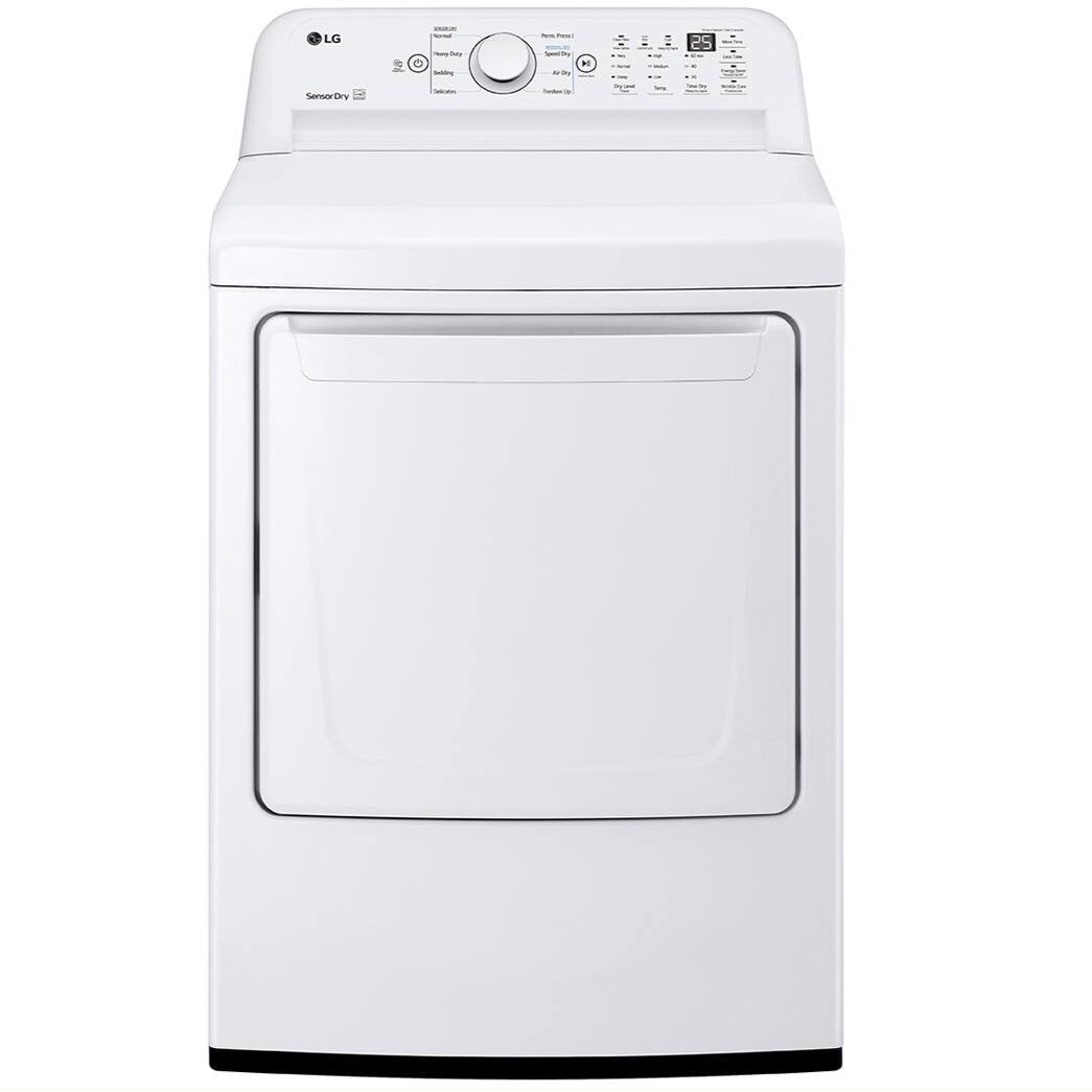 LG 27 Inch Electric Dryer with 7.3 Cu. Ft. Capacity - DLE7000W