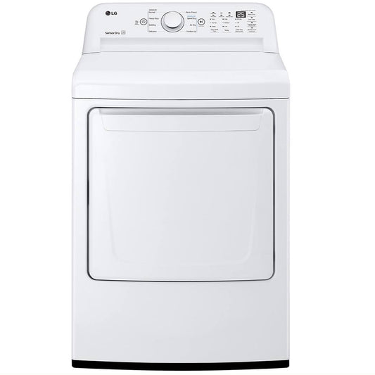 LG 27 Inch Electric Dryer with 7.3 Cu. Ft. Capacity - DLE7000W