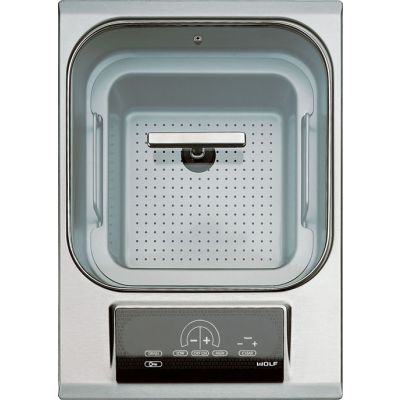 Wolf 15 Inch Electric Steamer Module with 2-Gallon Capacity - IS15S