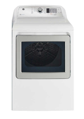 GE 7.4 cu. ft. Top Load Electric Dryer, White - GTD65EBMRWS