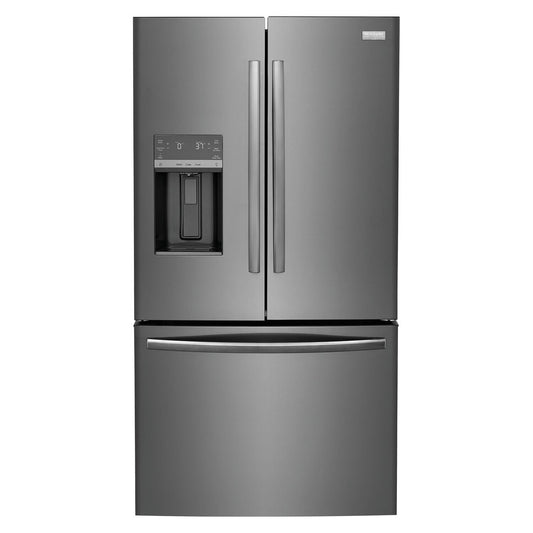 FRIGIDAIRE GALLERY 36 IN 27.8 CU FT. FRENCH DOOR REFRIGERATOR WITH EXTERIOR WATER DISPENSER - GRFS28