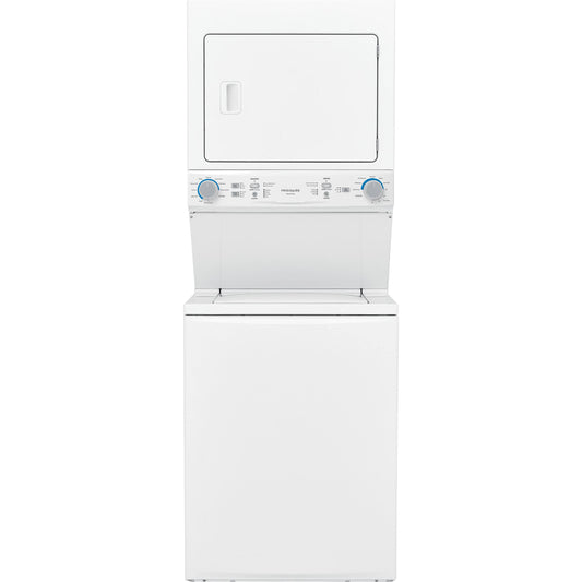 FRIGIDAIRE 27 IN. WHITE ELECTRIC 4.5 CU. FT. IEC WASHER AND 5.5 CU. FT. DRYER LAUNDRY CENTRE - FLCE752CAW