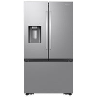 Samsung 36 Inch Counter-Depth French Door Refrigerator with Water & Ice Dispenser - RF27CG5400SRAA