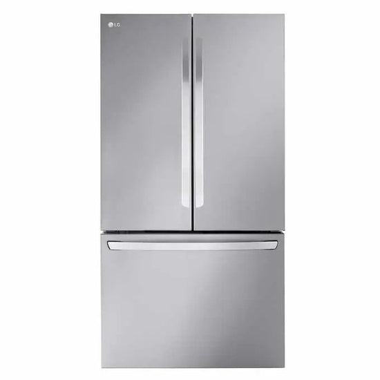 LG 27 cu. ft. Smart Counter-Depth MAX French Door Refrigerator with Internal Water Dispenser in PrintProof Stainless Steel - LRFLC2706S