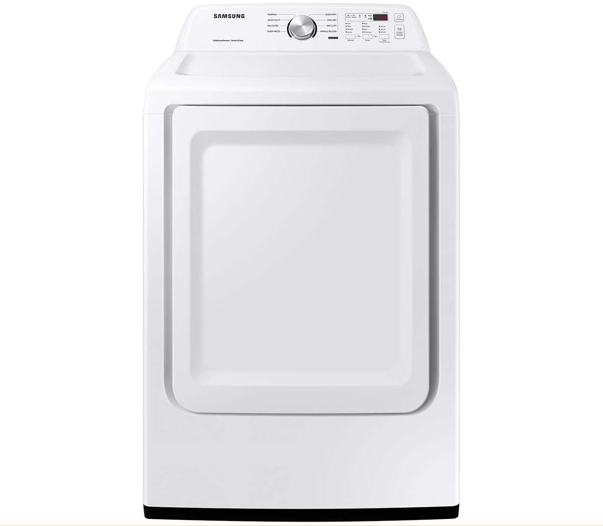 SAMSUNG 27 IN. 7.2 CU. FT. WHITE ELECTRIC DRYER WITH SENSOR DRY - DVE45T3200W/AC