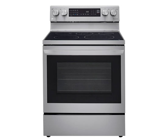 LG 30 INCH ELECTRIC SMART RANGE WITH INSTAVIEW™ AND AIRFRY - LREL6325F