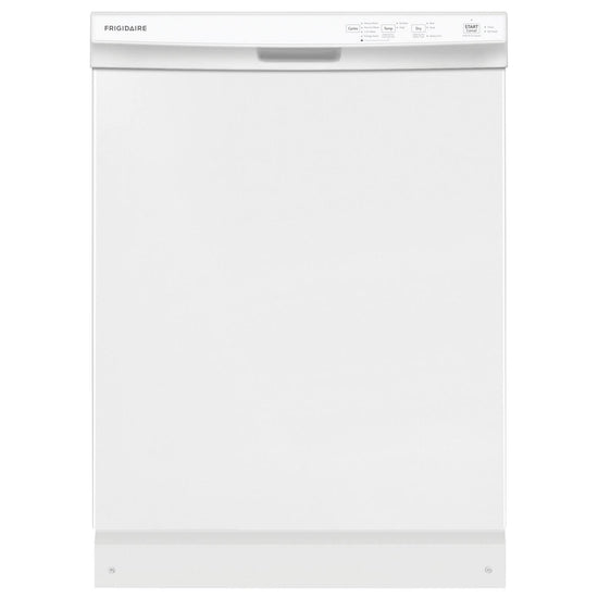 Frigidaire 24 in Front Control Built-In Tall Tub Dishwasher, White - FDPC4314AW