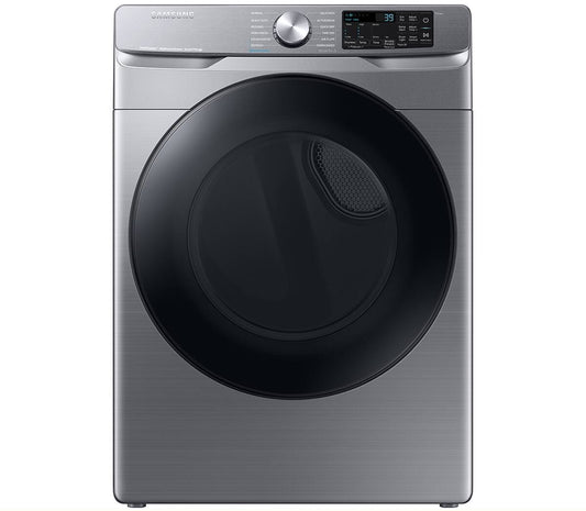 SAMSUNG 27 IN. 7.5 CU. FT. PLATINUM ELECTRIC DRYER WITH STEAM SANITIZE - DVE45B6305P/AC