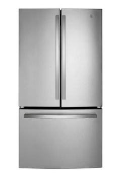 GE 36 IN. 27 CU.FT. BOTTOM FREEZER REFRIGERATOR WITH FROSTGUARD TECHNOLOGY - GNE27JYMFS