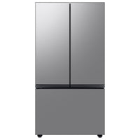 Samsung 36 Inch Bespoke French-Door Refrigerator with 30.1 Cu. Ft. Capacity, Stainless Steel - RF30BB6600QLAA