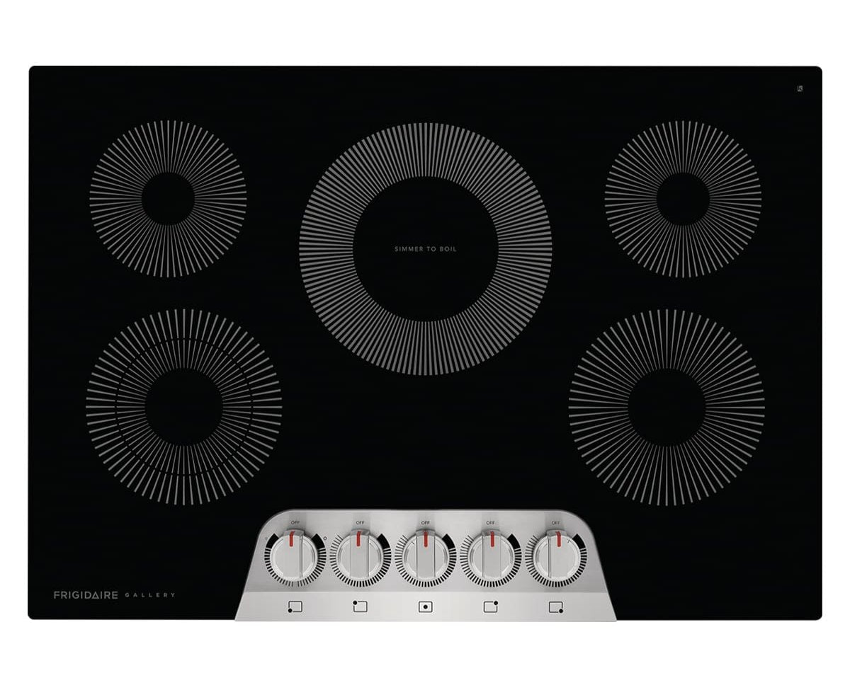 Frigidaire Gallery Series 30 Inch Electric Cooktop with 5 Elements - GCCE3070AS