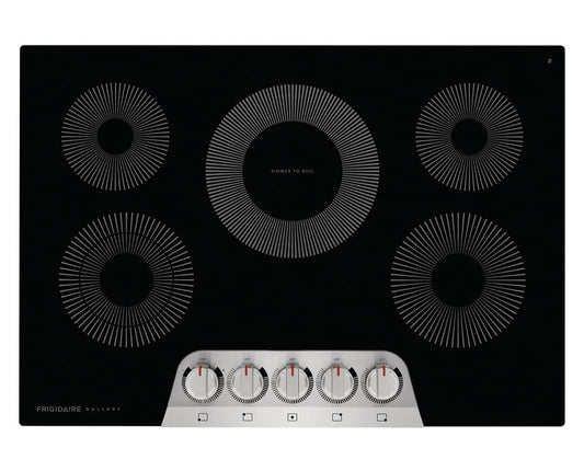 Frigidaire Gallery Series 30 Inch Electric Cooktop with 5 Elements - GCCE3070AS