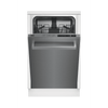 Beko 18 Inch Slim Built-Under Dishwasher, Fingerprint Free Stainless Steel - DDS25842X BEKO